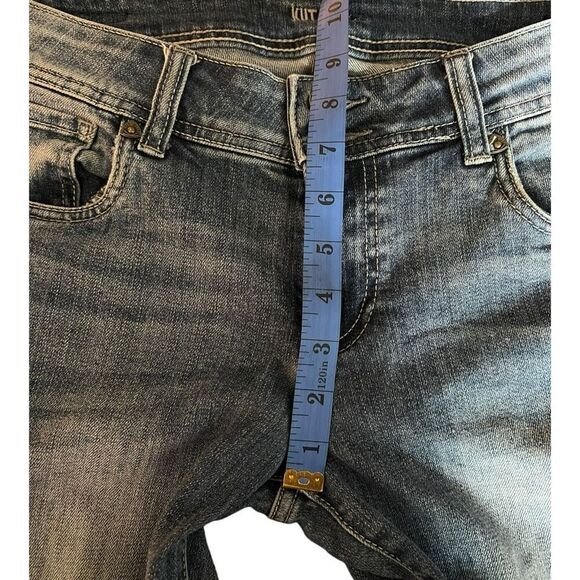 Kut from the Kloth Jeans Women's Size 2 Cameron Cuffed Straight-Leg Ankle Blue - Picture 10 of 14